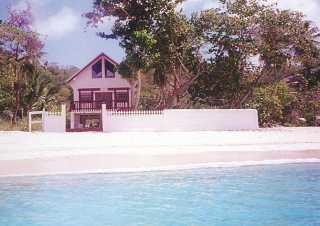 Villa in Carriacou: Ansicht vom Meer